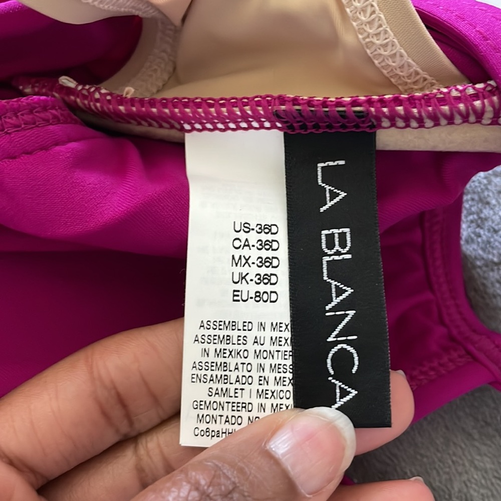 La Blanca delux island goddess tankini and bottoms - Picture 7 of 9
